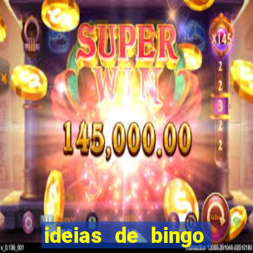 ideias de bingo para o natal